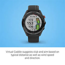 Garmin 010-02200-00 Approach S62, Premium Golf GPS Watch, Built-in Virtual Caddie, Mapping and Full Color Screen, Black