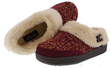 Clarks Women's Ginger Indoor Outdoor Faux Fur Slippers