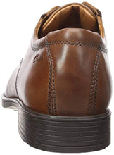 Clarks Men's Tilden Walk Oxford, Dark Tan Leather, 10.5 W US