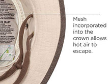 Tilley Mens Womens TMH55 Sun Protection Guaranteed for Life Water Repellant Recycled Airflo Sun Hat Sand