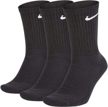 Nike unisex-adult Unisex Nike Everyday Cushion Crew 3 Pair