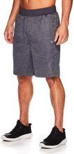 Gaiam Men's Yoga Shorts - Performance Heather Gym & Workout Short w/Pockets