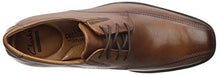 Clarks Men's Tilden Walk Oxford, Dark Tan Leather, 10.5 W US
