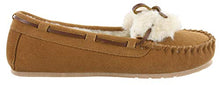 CLARKS Women's Holly Faux Fur Slippers (11 M US, Cinnamon Suede)