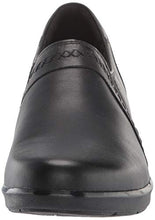 Clarks Women's Hope Lynn Loafer, Black Leather, 9.5