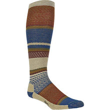 Woolrich Women's Stripe Merino Knee High Sock, Autumn Leaf, Medium