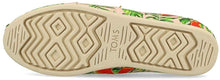 TOMS Womens Alpargata Watermelon Palms Print