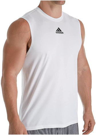 adidas Men's Climalite Regular Fit Sleeveless T-Shirt EK009