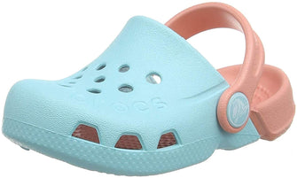 Crocs Kids Electro (Toddler/Little Kid) Ice Blue/Melon 2 Little Kid M