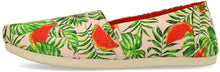 TOMS Womens Alpargata Watermelon Palms Print