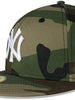 New Era New York Yankees Basic 59Fifty Fitted Cap Hat Woodland Camo 11941964